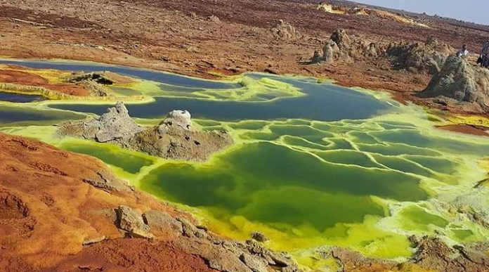Вулкан Даллол: одно из самых уникальных мест на нашей планете!